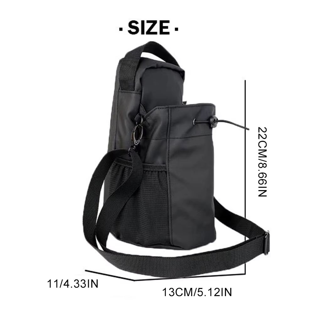 Magnetic Gym Bottle Bag Sling Bag for Unisex Magnetic Gym Bag for Gym, Travel, Work, and Sports Gym Storage Pouch Accessory