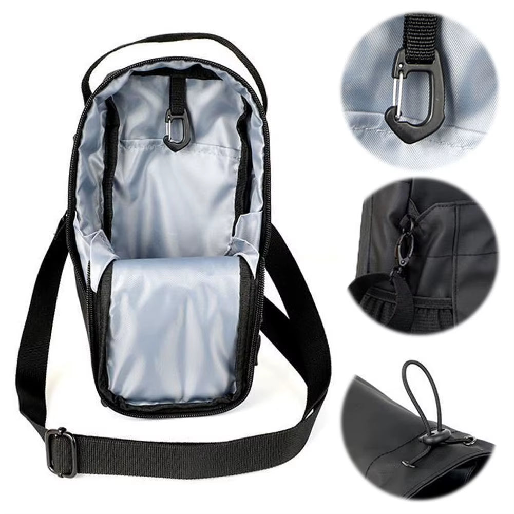 Magnetic Gym Bottle Bag Sling Bag for Unisex Magnetic Gym Bag for Gym, Travel, Work, and Sports Gym Storage Pouch Accessory